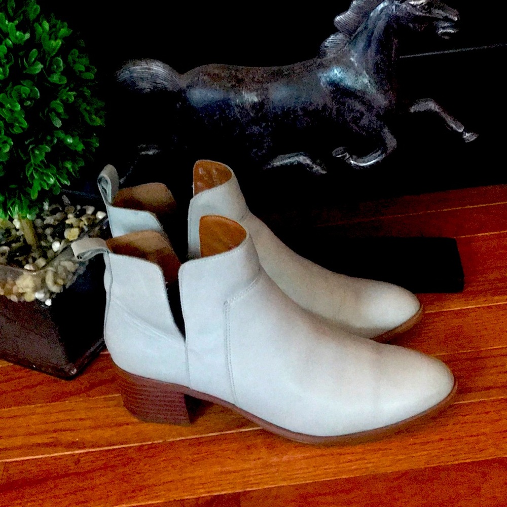 Franco Sarto leather boots size 8 1/2 awesome condition